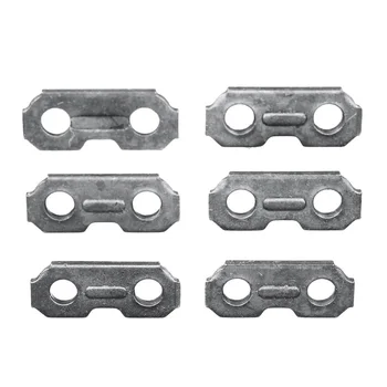 

6pcs Saw Chain 3/8 0.063 For Joining Chains 17.5mmx6.9mm Steel Chainsaw Chain Joiner Link Chain Saw Parts