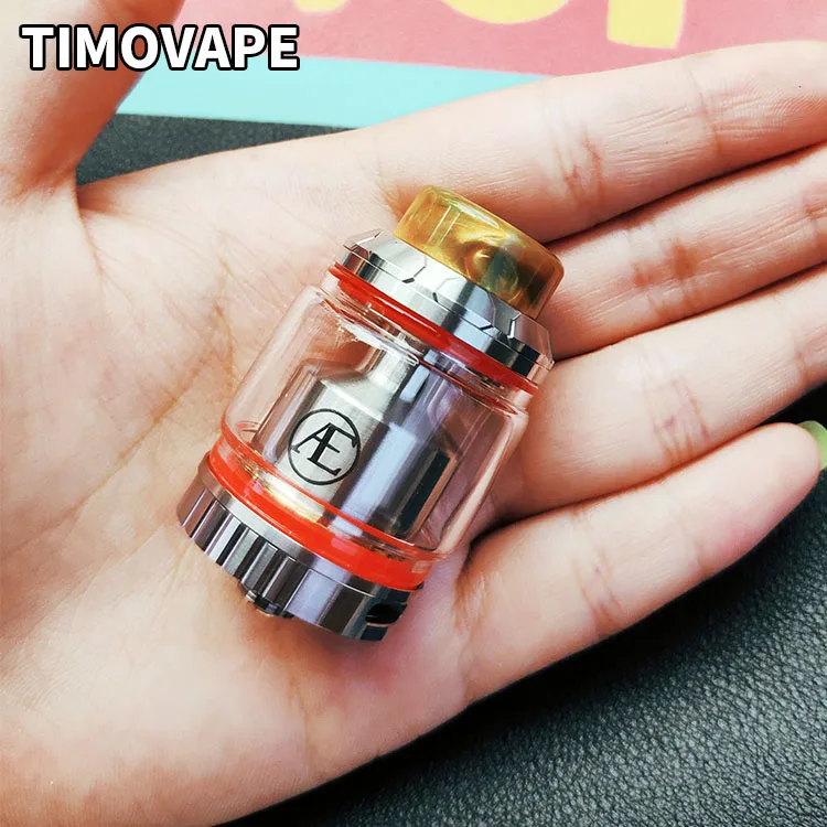

Authentic ShenRay Art Elite RTA Rebuildable Tank Atomizer 3.5ml 316 Stainless Steel 25.5MM With 810 Epoxy Resin Drip Tip