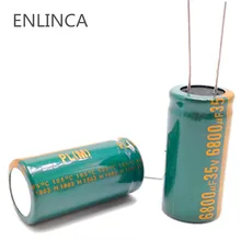 1 шт./лот H096 35В 6800 мкФ алюминиевый электролитический конденсатор с алюминиевой крышкой, размер 18*35 6800UF35V 20