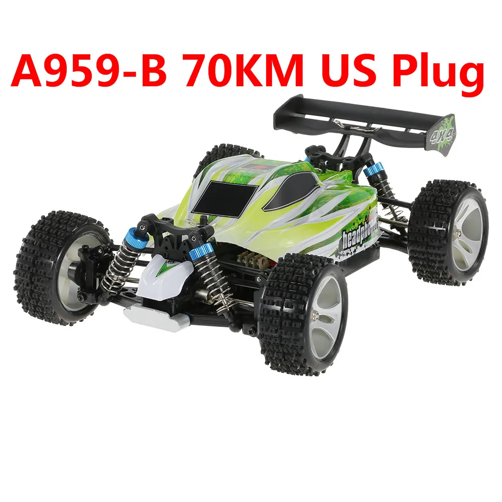 WLtoys A959-B A959-A 2,4G 1/18 RC автомобиль 4WD 35 км 70 км/ч Высокая Скорость электрический автомобиль RTR внедорожник Buggy RC автомобиль дистанционного Управление игрушки