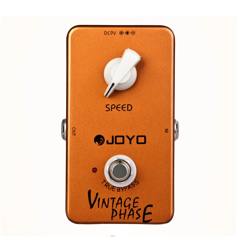 Винтажный Phaser гитара JOYO JF-06 педаль для гитары с эффектом stompbox звуки Van Halen широкий
