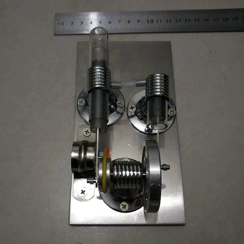  Stirling engine model miniature external combustion cycle toy extracurricular homework production lighting brain artifact