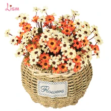 1 шт. Искусственные цветы ветка Маргаритка День благодарения нетканые ткани бумага цветок дом Декор для дома