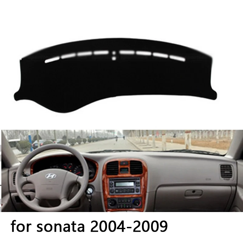 Для hyundai Sonata Sonica 1998-2004 коврик для приборной панели защитный коврик тени Подушка интерьерная наклейка Аксессуары для стайлинга автомобилей