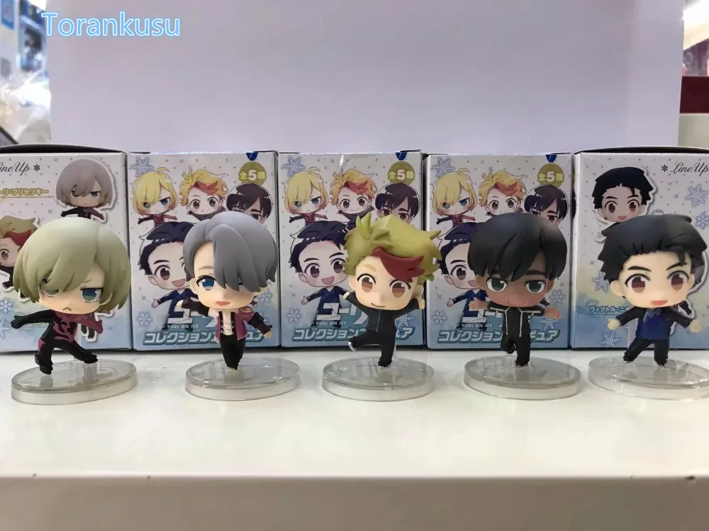 Ю! Фигурка на льду Victor Nikiforov Phichit Kenjiro ПВХ фигурка игрушка аниме Yuri on ICE модель