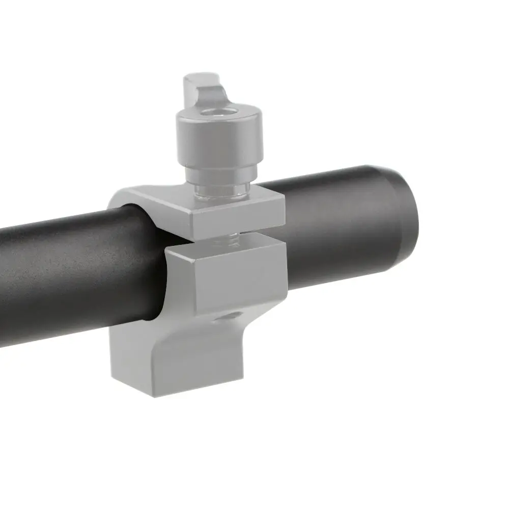 CAMVATE 19mm Rod Clamp With Thumb Knob Black (10)
