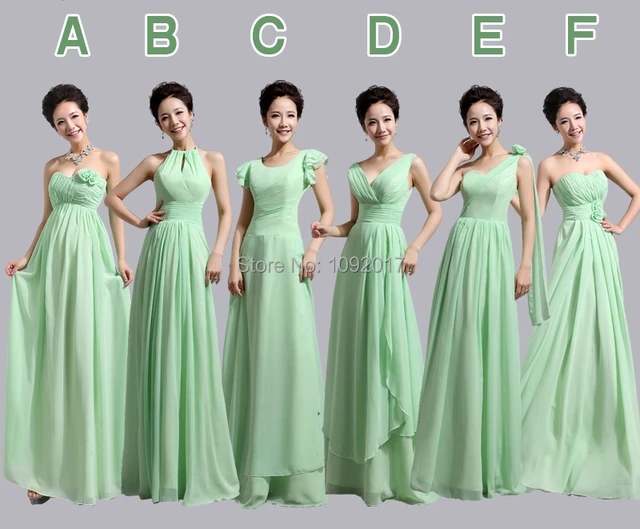 Floor Length Flowers Pleat Liques 6 Design Long Light Purple Mint Floor Length Flowers Pleat Liques 6 Design Long Light Purple Mint Green Lavender Bridesmaids Dresses