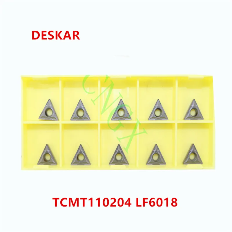 

10P TCMT110204 /110208 /16T304/16T308 LF6018 Indexable turning tool Insert CNC Carbide Insert For stainless steel