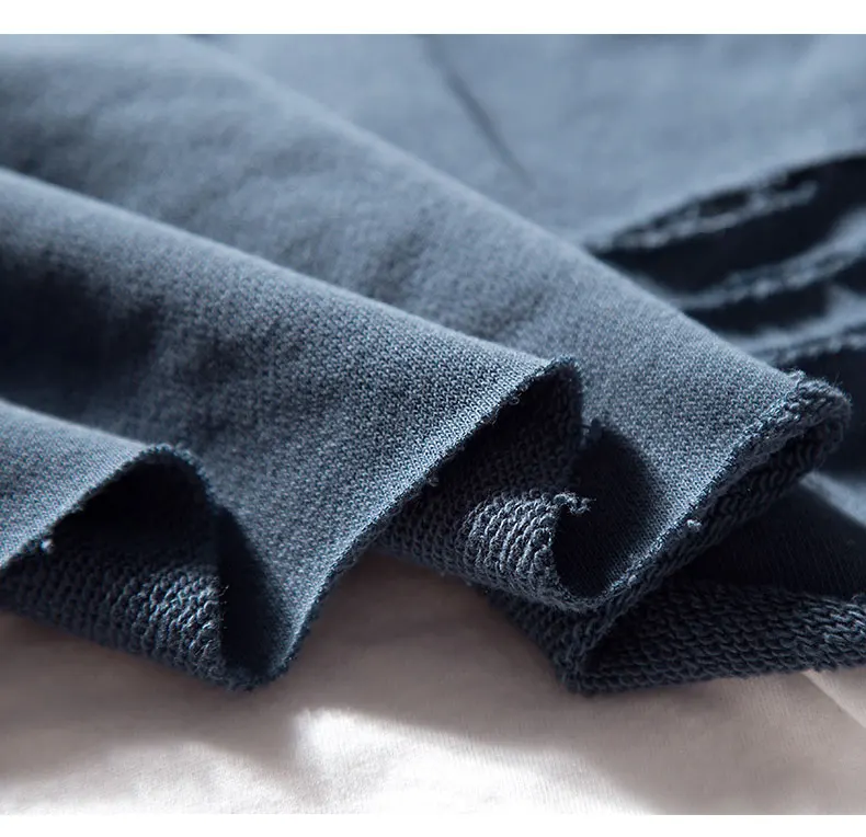 Ripped Double Layer Hoodies 8