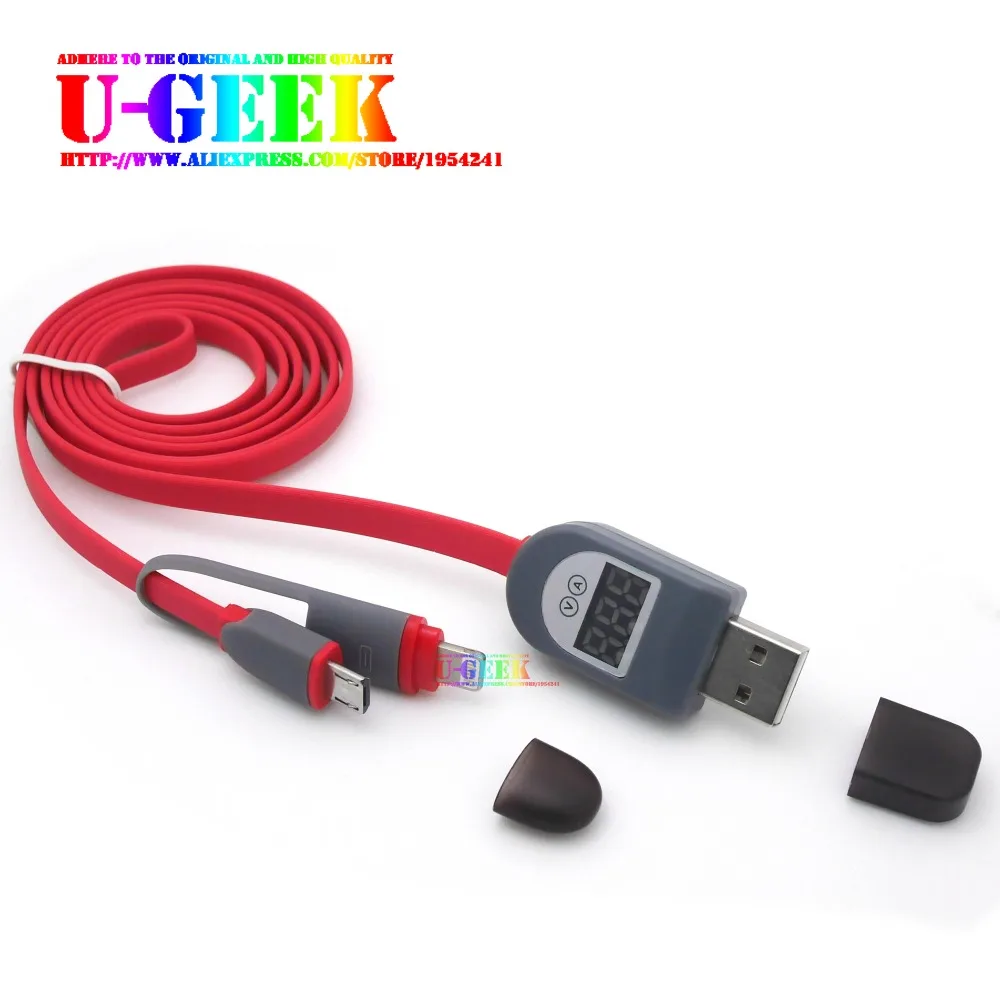 Высокое качество! Умный USB кабель для передачи данных и зарядки дисплей напряжения и тока для телефона и Raspberry Pi 3 model B 2B B+ A+ B Zero