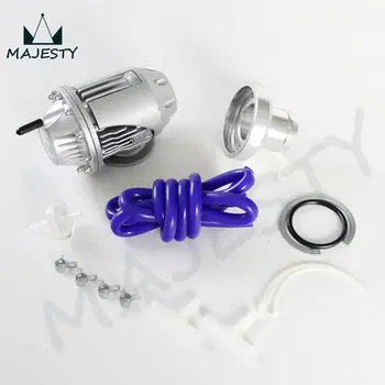 

Universal BOV SQV SSQV 3 III Turbocharger Turbo Blow Off Valve JDM SILVER NEW