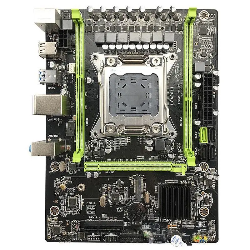 X79 материнская плата Lga2011 2 Каналы Ddr3 память Ecc M.2 Usb3.0 Sata3.0 Pci E игровая доска для