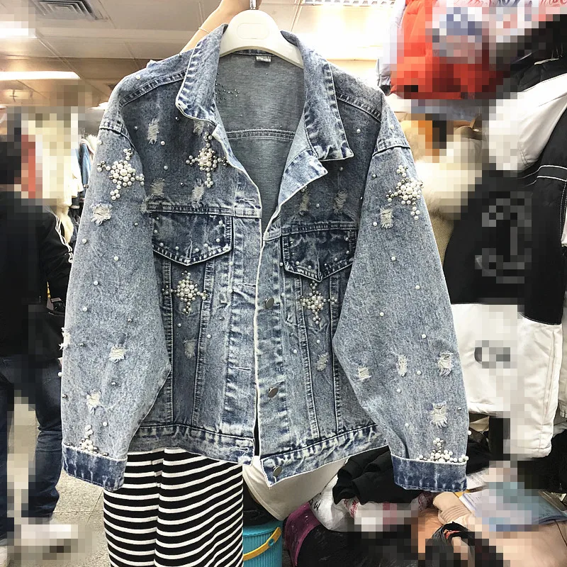 2019 ربيع جديد حبة فضفاض الدنيم سترة الإناث طويل كم ثقوب جان معطف و جاكيتات أبلى النساء المتناثرة كاوبوي الأساسية معاطف 2019 ربيع جديد حبة فضفاض الدنيم سترة الإناث طويل كم ثقوب جان معطف و جاكيتات أبلى النساء المتناثرة كاوبوي الأساسية معاطف