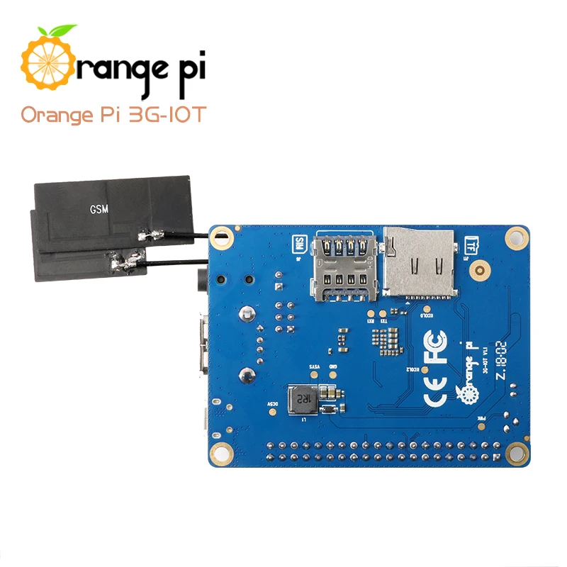 Оранжевый Pi 3G IOT B 512MB Cortex A7 4 Гб памяти на носителе EMMC Поддержка сим карту Bluetooth