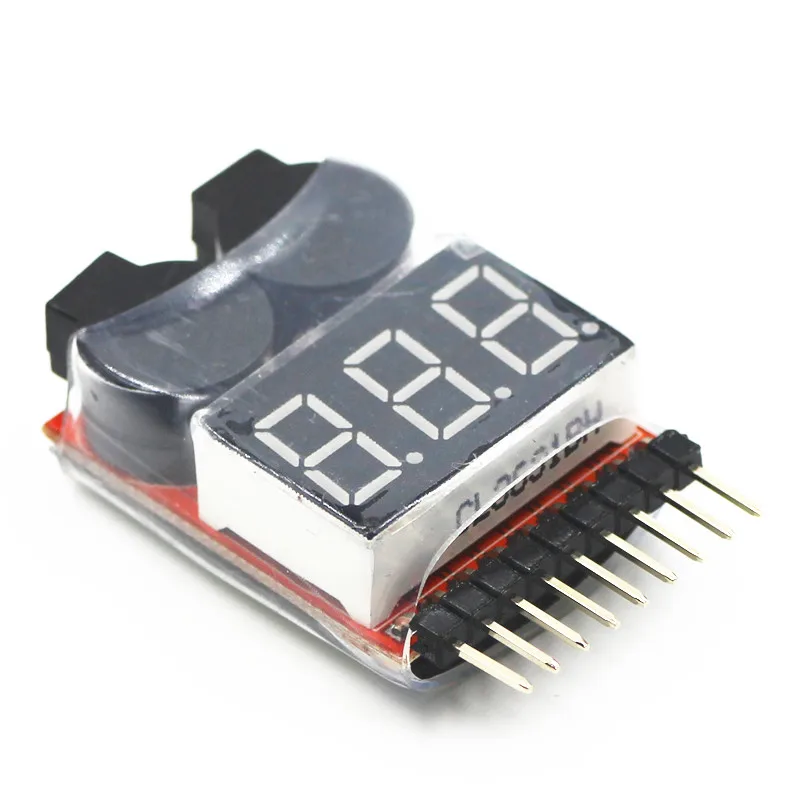 Для 1 8S Lipo/li ion/Fe батареи напряжения 2в1 тестер низкого звуковая сигнализация|battery