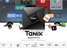 Tanix TX9 Pro TV Box Android 7.1 OS RAM 3G 32G ROM Amlogic S912 Octa-Core Bluetooth 4.1 1000M LAN Pk M8S Pro KII Pro Set Top Box