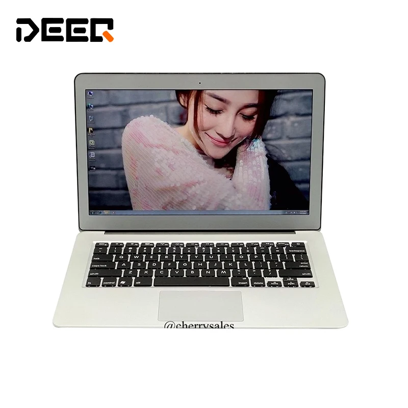 Бесплатная shipping13 дюйма с металлическим корпусом ultrabook ноутбук ноутбука в тел core I5