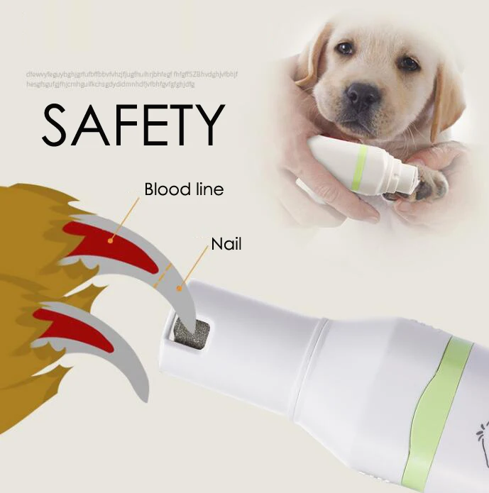 Codos CP-5200 2 in 1 Pet Dog Cat Hair Trimmer Paw Nail Grinder Grooming Clippers Nail Cutter Hair Cutting Machine