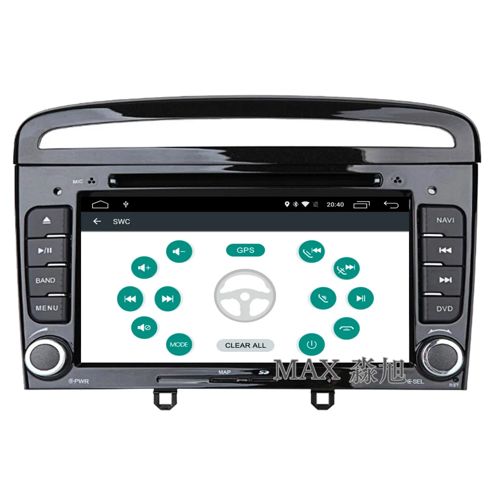 Clearance MAX HD 2G RAM Android 8.1 Car DVD Player for Peugeot 408 2009 2010 2011 2012 2013 2014 GPS navigation Car Radio RDS BT 4G WiFi 3