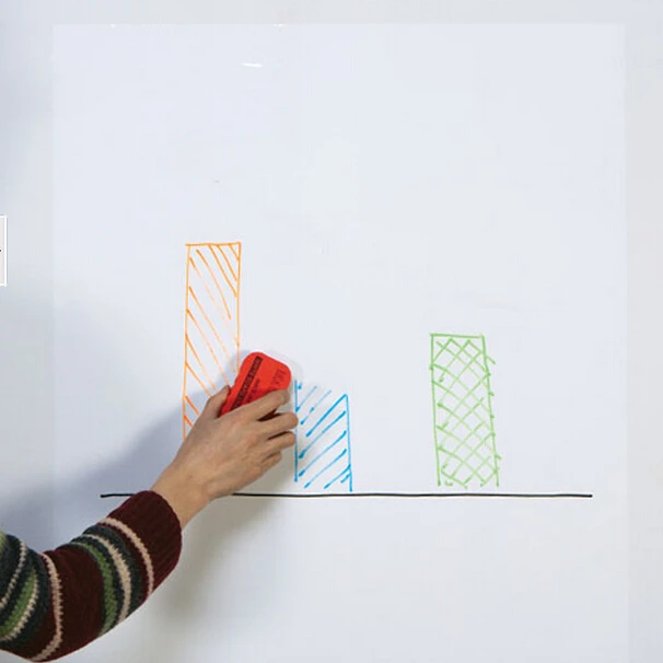 magic whiteboard vinyl wall stickers static cling great for quick