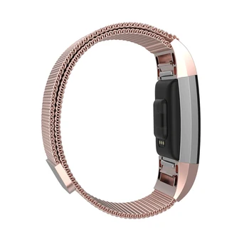 

For Fitbit Charge 2 Band Milanese Loop Strap Stainless Steel Magnetic Bracelet Replacement Wrist Strap for Fitbit Charge 2