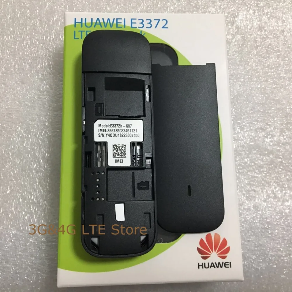 Разблокированный huawei 4G USB модем E3372 E3372h-607 4G LTE 150 Мбит/с USB ключ 4G USB палка Datacard