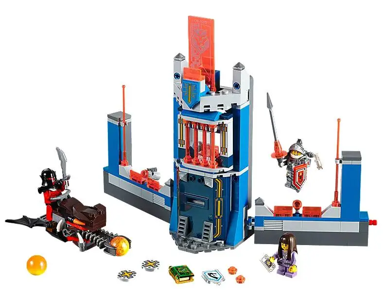 

LEPIN Nexo Knights Merlock's Library 2.0 Combination Marvel Building Blocks Kits Toys Compatible Legoe Nexus