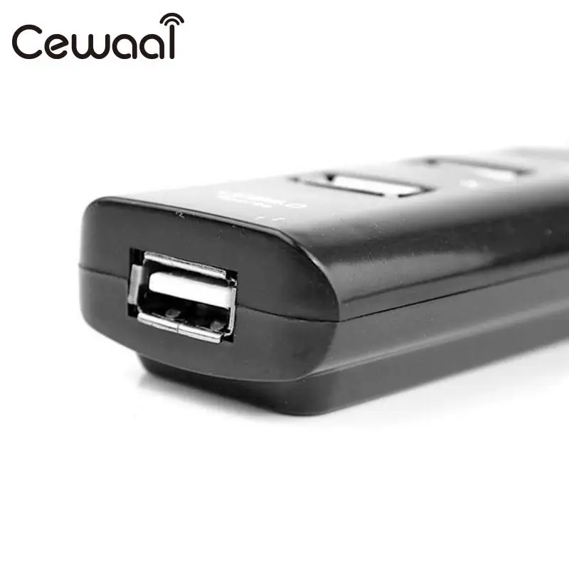 Cewaal высокое Скорость 4 Порты и разъёмы USB 2,0 Multi HUB разветвитель расширения Портативный OTG концентратор USB разветвитель для Apple Macbook Air портативных ПК