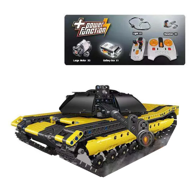 

Lepin 23005 Technic Series 15080Pcs The Remote Control Tank Set Building Blocks Bricks RC Tank Model Kids Toys Christmas Gifts