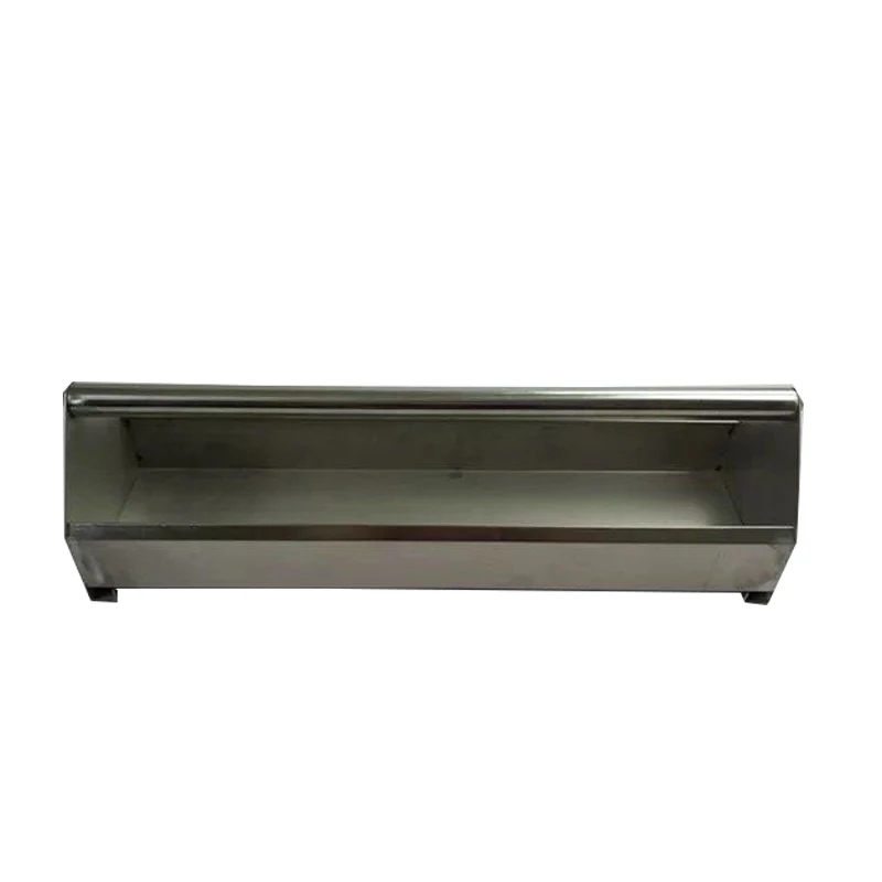 Howells Stainless Steel Chicken Feed Trough Bird Drinking Poultry