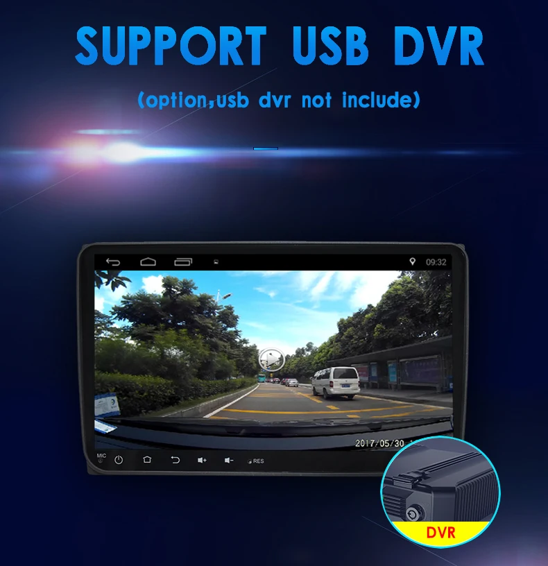 Discount 2 Din 9 Inch Car DVD Player Android 6.0 For KIA/K3/Cerato/FORTE 2012-16 With 1GB RAM GPS Navigation Radio WIFI USB RDS Quad Core 18