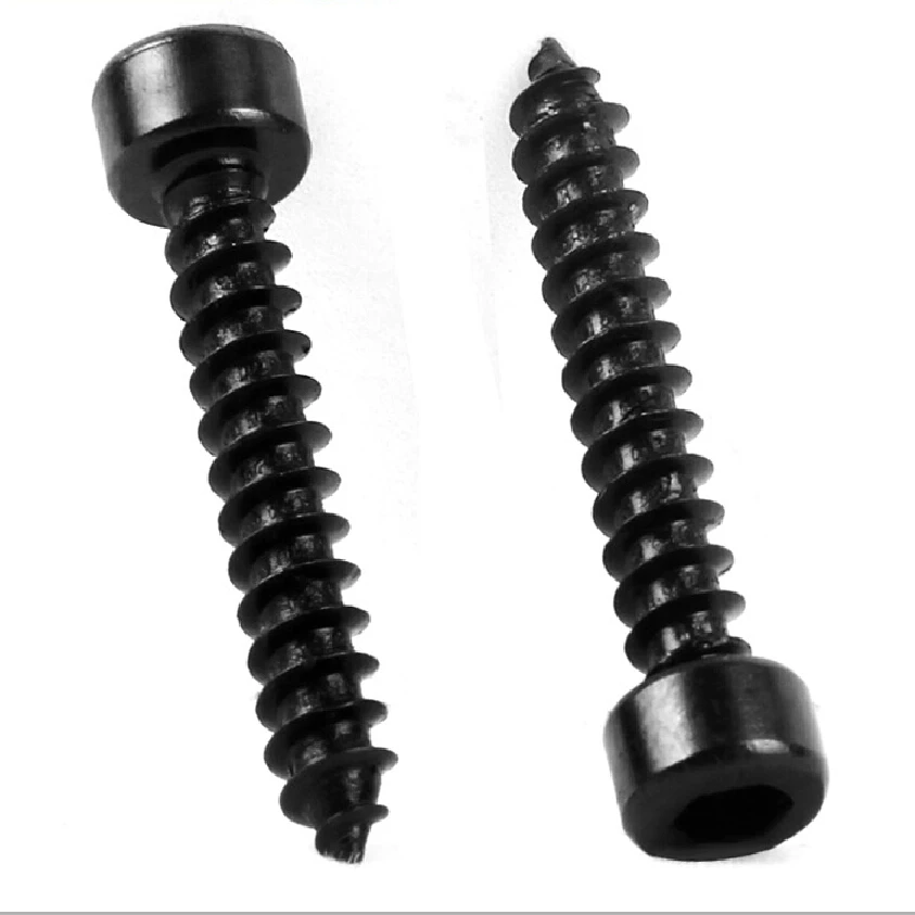 

100pcs/Lot Metric Thread carbon steel Hex Socket Head Cap self tapping Screw Bolts M4x35