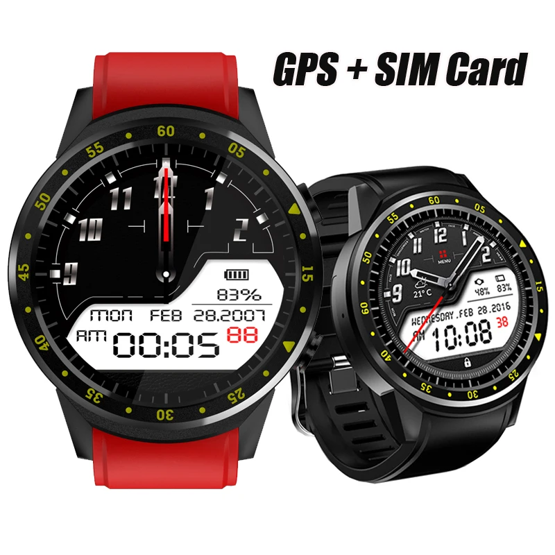 F1 GPS спортивные Smartwatch телефон Bluetooth монитор сердечного ритма во время сна умные