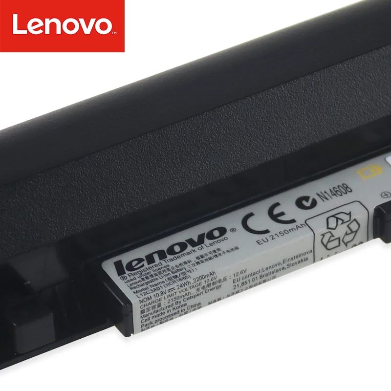 Ноутбук аккумулятор для Lenovo IdeaPad S210 S215 сенсорный S210T L12S3F01 L12C3A01 L12M3A01 3ICR19/66 10,8 V 2200 мА-ч