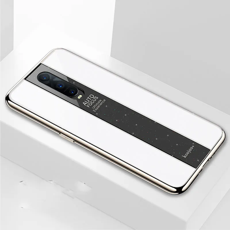 

R17pro Mirror Cover For Oppo R17 Pro R15 Dream OPPOR17 Plating PC 4 in 1 Backet Cover for oppo r 17 r17 Case Soft Silicone Shell