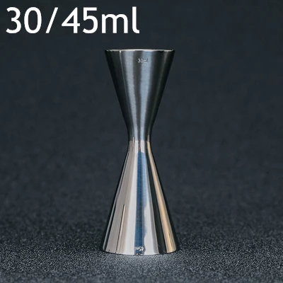 10/20/30/45/60ml Carven Measuring Cup Tools Bar Measure Cocktail Jigger Bar Tools Bar Accessories Mirror Silver 30-45