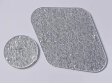 Kaish Silver sparkle LP Placa de control y el interruptor cavidad cubierta para ee.uu. Gibson Les Paul