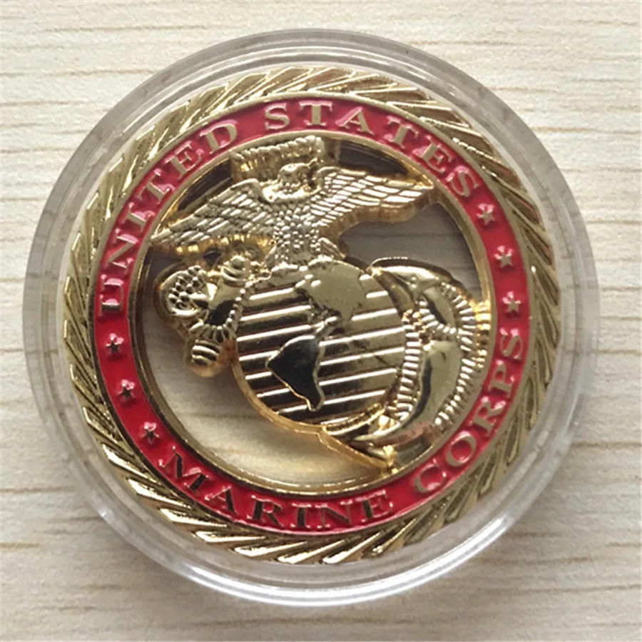 

NEW USMC U.S. Marine Corps Core Values Challenge Coin Challenge Coins Commemorative coin-free shipping