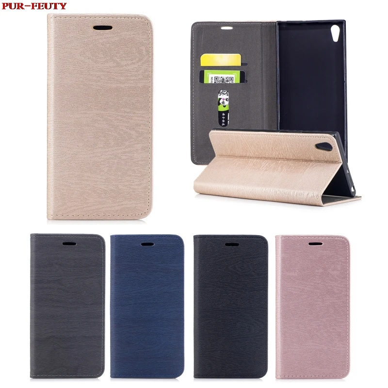 

Magnetic Flip Case for Sony Xperia XA1 Ultra Dual G3221 G3223 G3212 G3121 Tree Pattern Phone Leather Cover for Sony XA1Ultra Bag