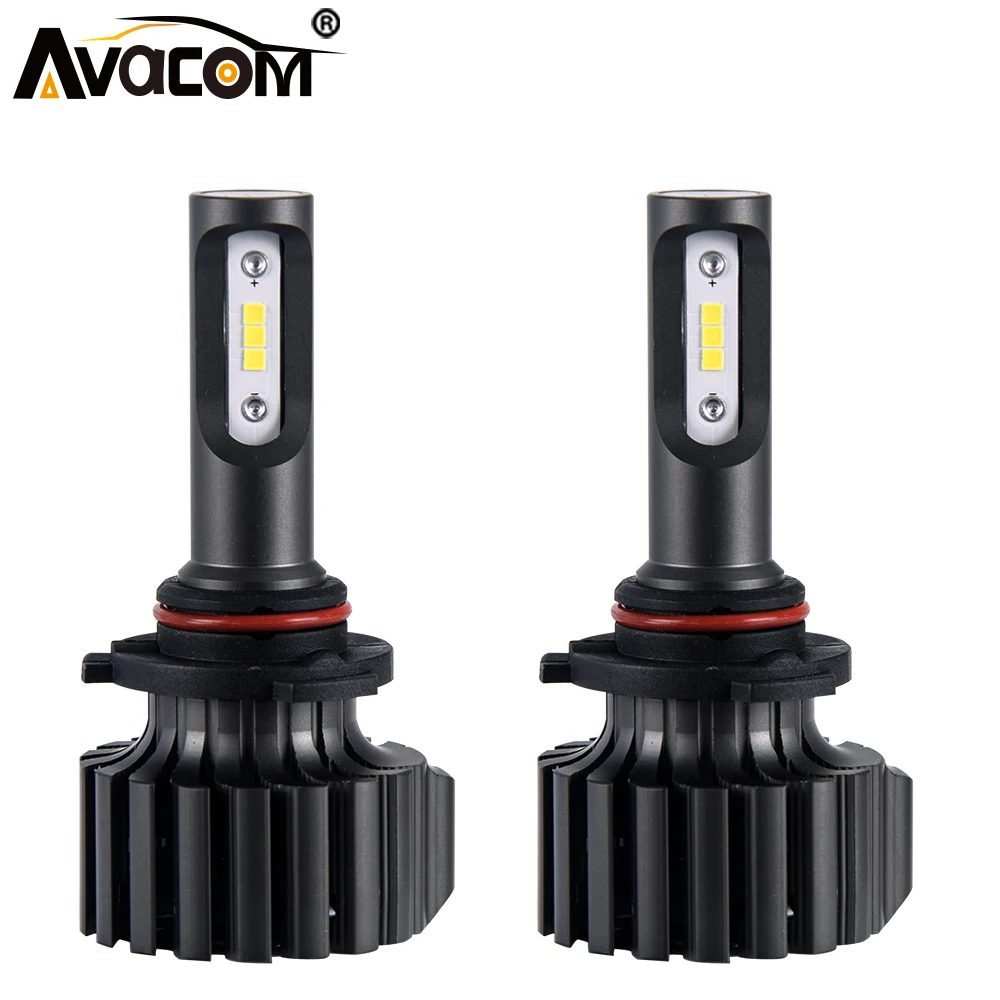 Avacom светодиодный автомобильные лампы 12V H1 H7 H11 H4 Авто Turbo CSP 6500 к 12000Lm 24V H15 H3 HB3 HB4 9012