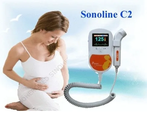 External sound Prenatal Fetal Doppler, Baby Doppler Target Heartbeat Monitor +USB+ software+Gel