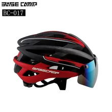 BASECAMP New Bicycle Helmets Sunglasses Cycling Glasses 3 Lens Integrally Molded Men Women Mountain Road Bike Helmets