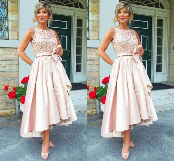 mother of the bride pastel dresses