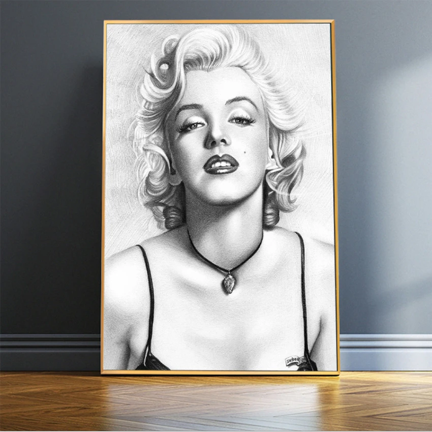 Art Print POSTER Canvas Marilyn Monroe