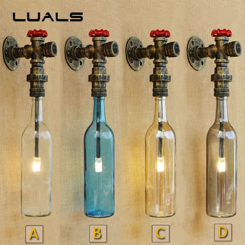 

Loft Wall Lamp Nordic Style Vintage Wall Light Cafe Bar LED Wall Lights Personality Simple Industrial Style Art Deco Lighting