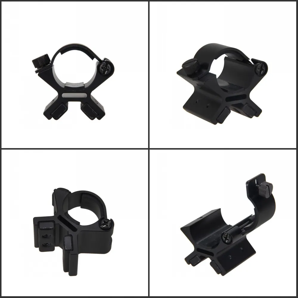 Iluminação para 24-27mm Forte Magnética Dupla Lanterna Rifle Scope Mount Titular Caça Tocha x Arma Tática Montar 2 Cheap Acessórios e suporte de extensão