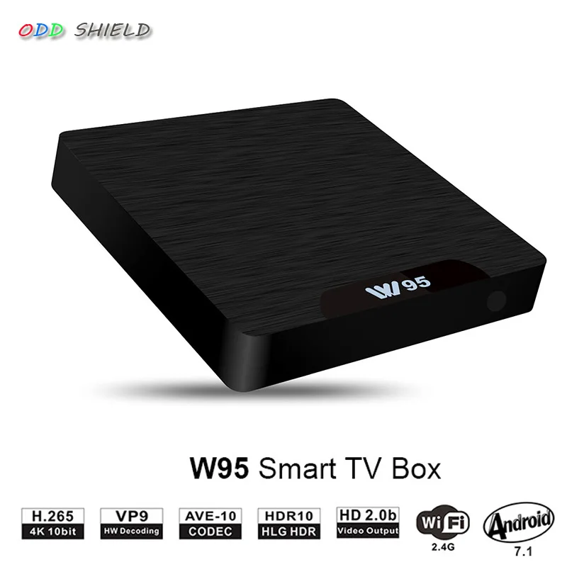 Bee TV Box W95 S905W ТВ приставка Android 7 1 четырехъядерный RAM 2G ROM 16G HDMI 2 0 3D для арабского IPTV