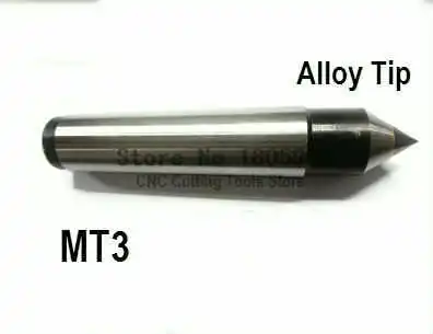 #3 Morse Taper Dead Center Lathe Tool | Carbide 60 Degree Point For Milling & Turning 2 thumbnail image
