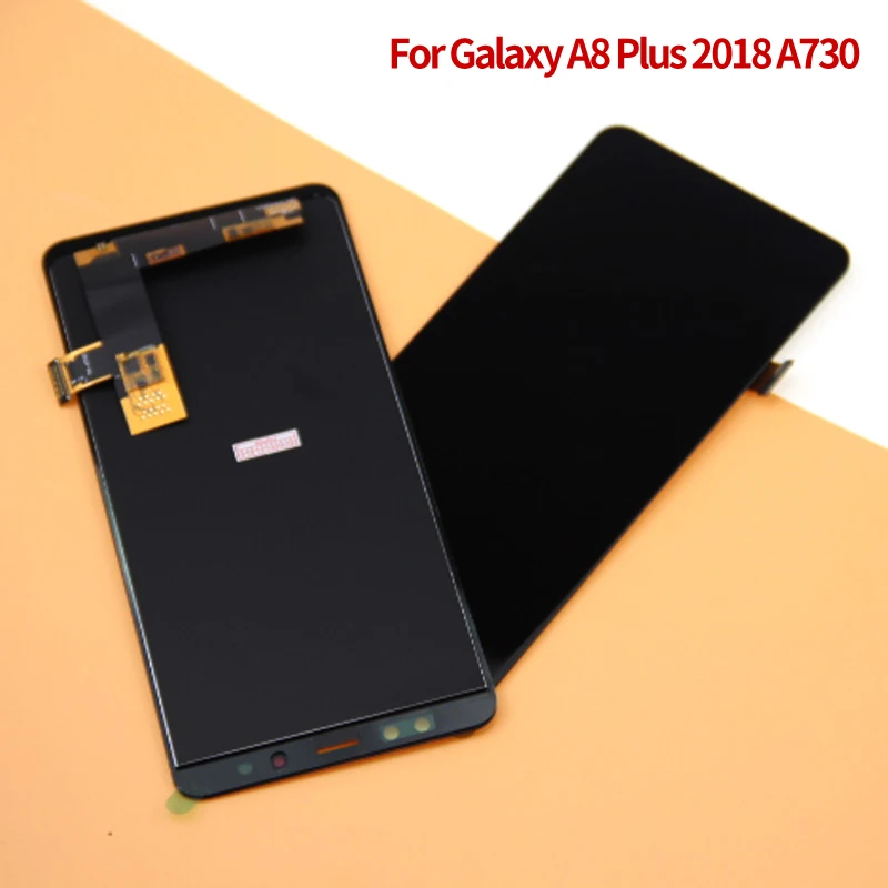 A730 ЖК дисплей для Samsung Galaxy A8 PLUS + 2018 Дисплей A730F сенсорный экран протестированый