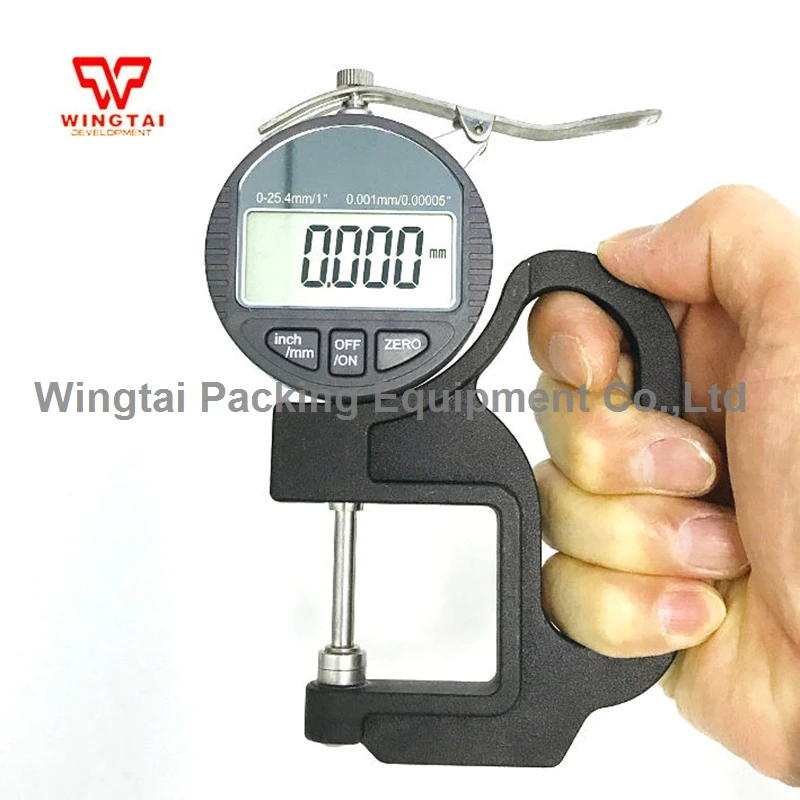 0-25mm Digital Thickness Gauge 0.001 mm Micron Thickness Gauge Measure for Glass,Paper BY04